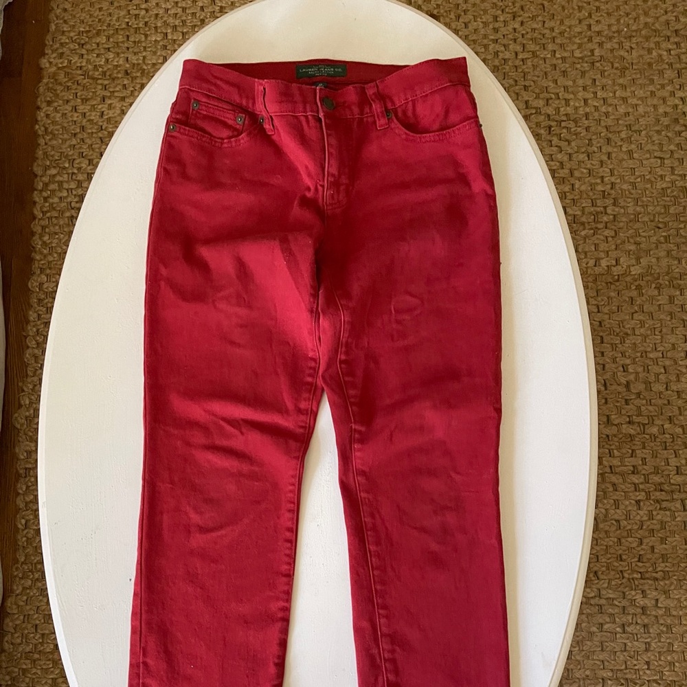 Red Ralph Lauren Jeans - Picture 4 of 5
